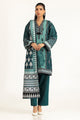 3Pc Khaddar Printed Suit