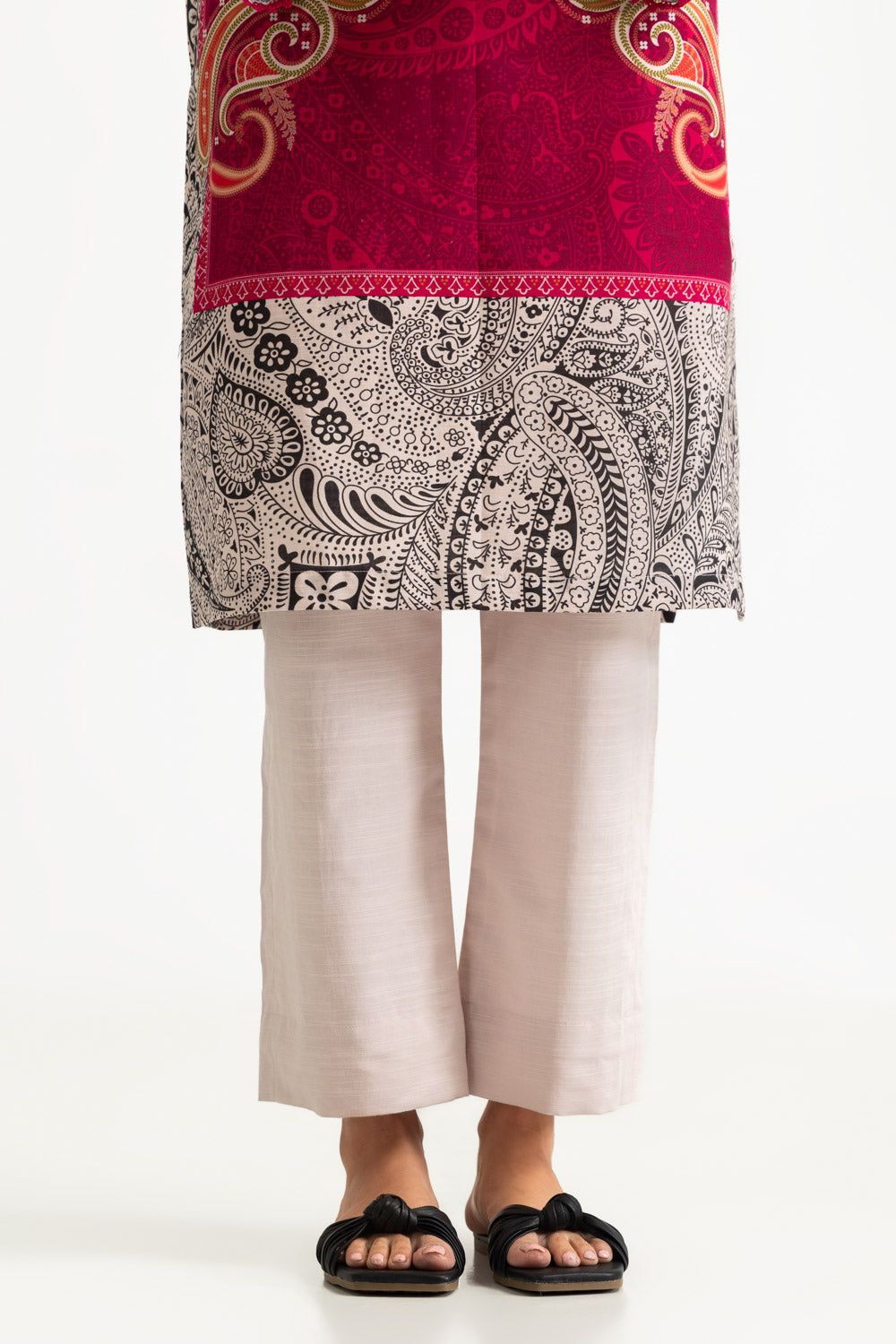 3PC Khaddar Slub Printed Suit