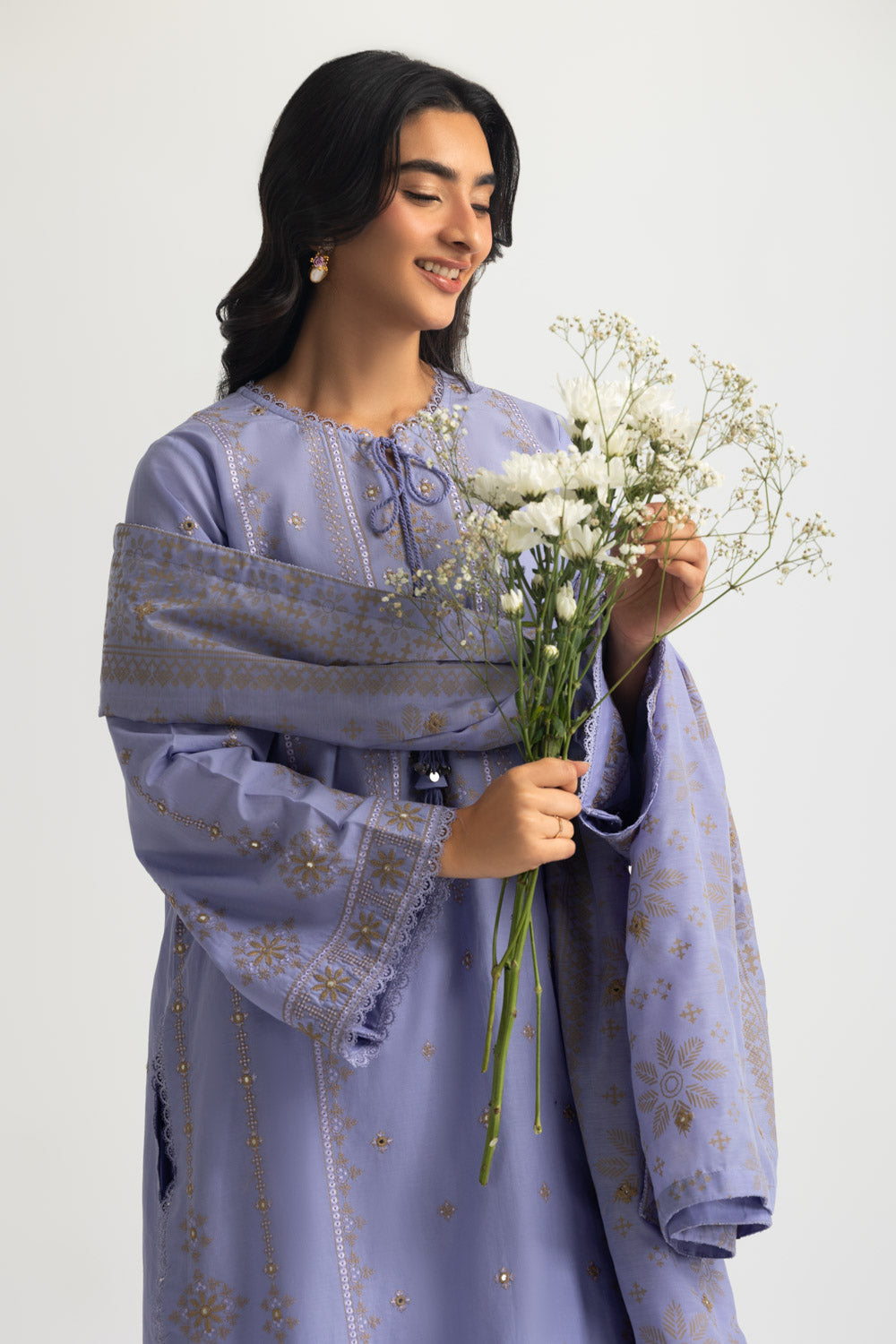 3PC Lawn Embroidered Suit - W-AP-26-487520