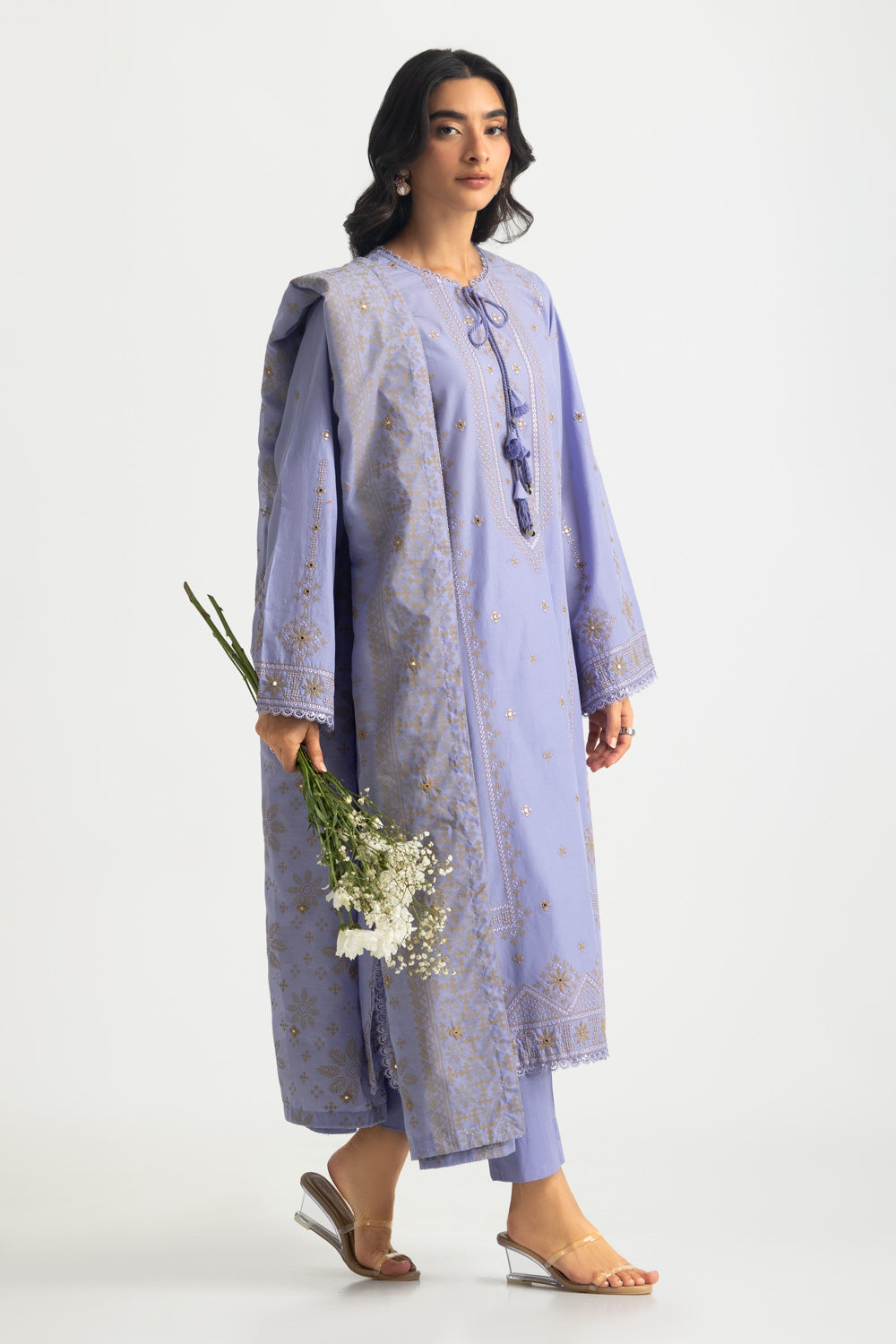 3PC Lawn Embroidered Suit - W-AP-26-487520
