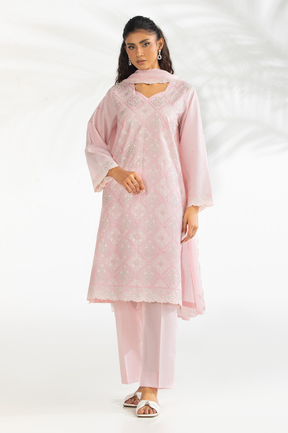 3PC Lawn Embroidered Suit