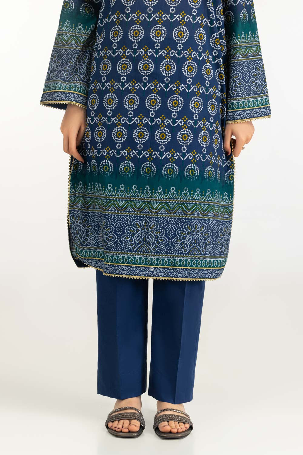 3Pc Lawn Printed Suit