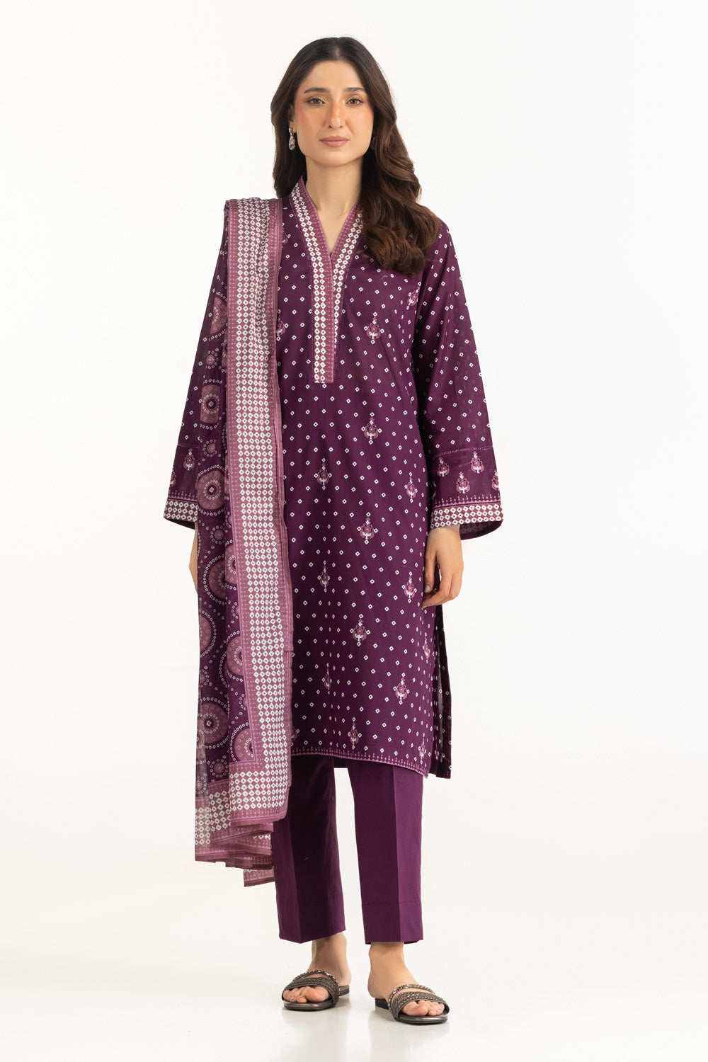 3PC Lawn Printed Suit