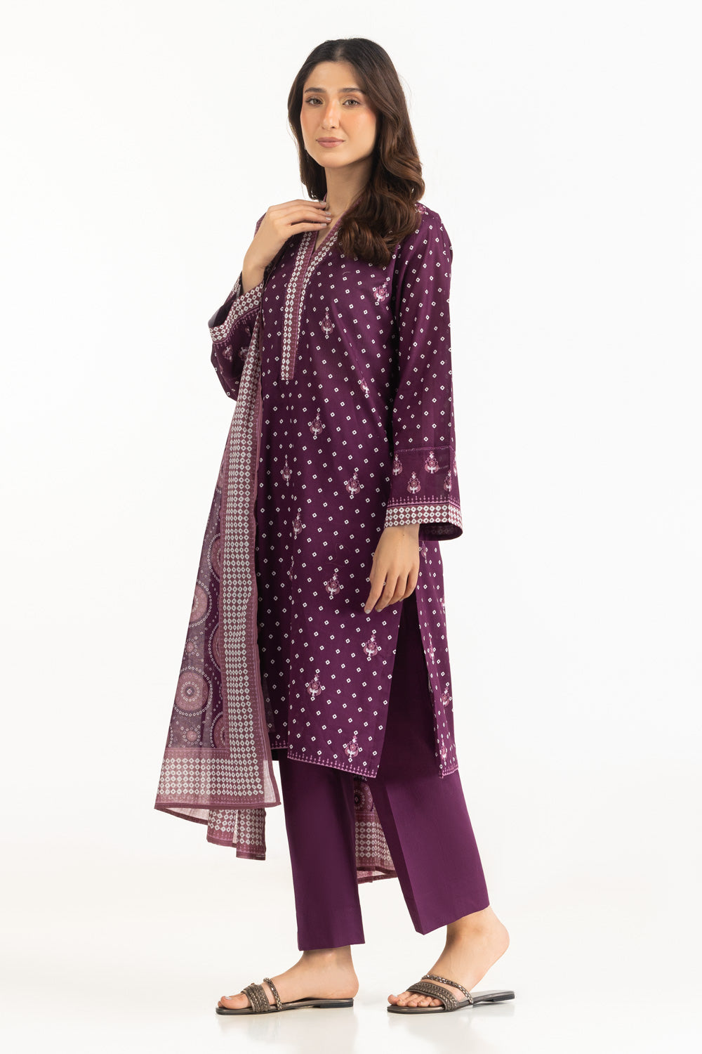3PC Lawn Printed Suit