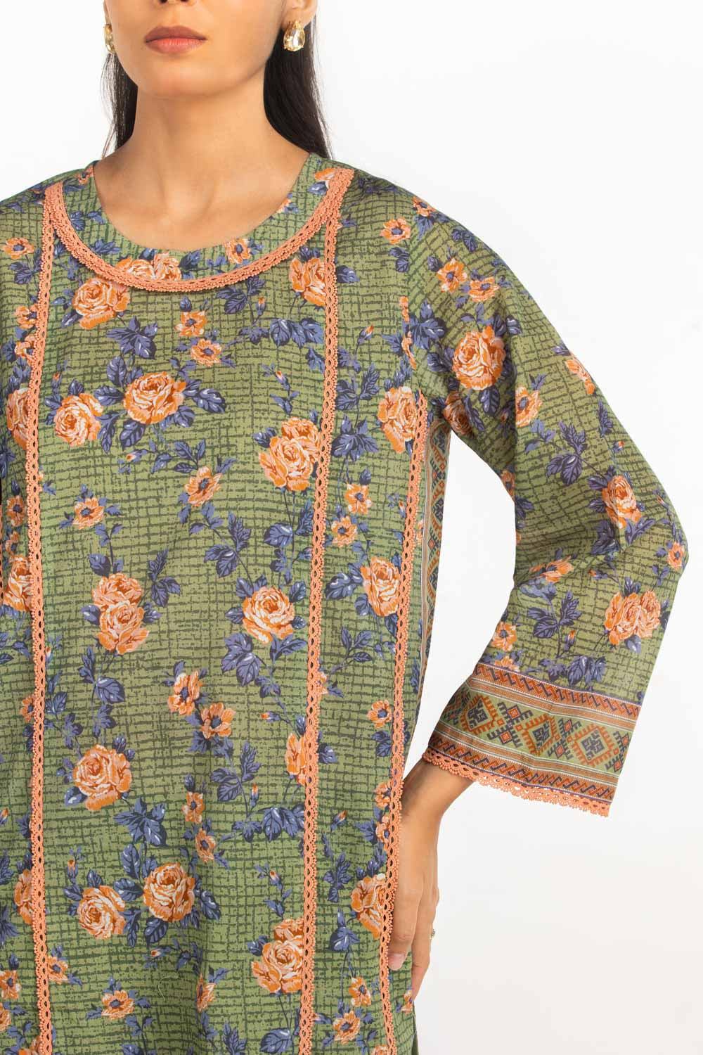 3Pc Lawn Printed Suit