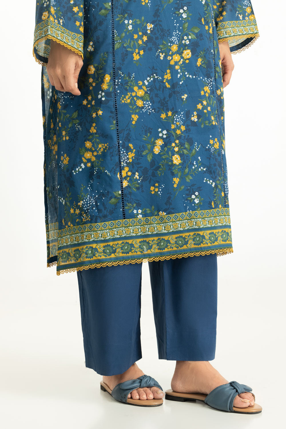 3Pc Lawn Printed Suit