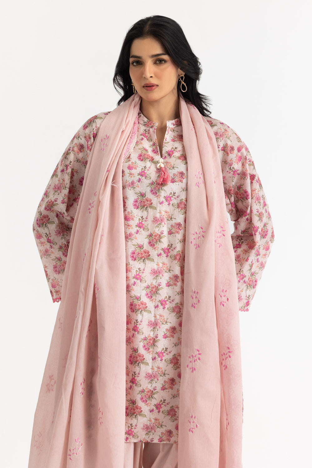 3Pc Lawn Printed Suit