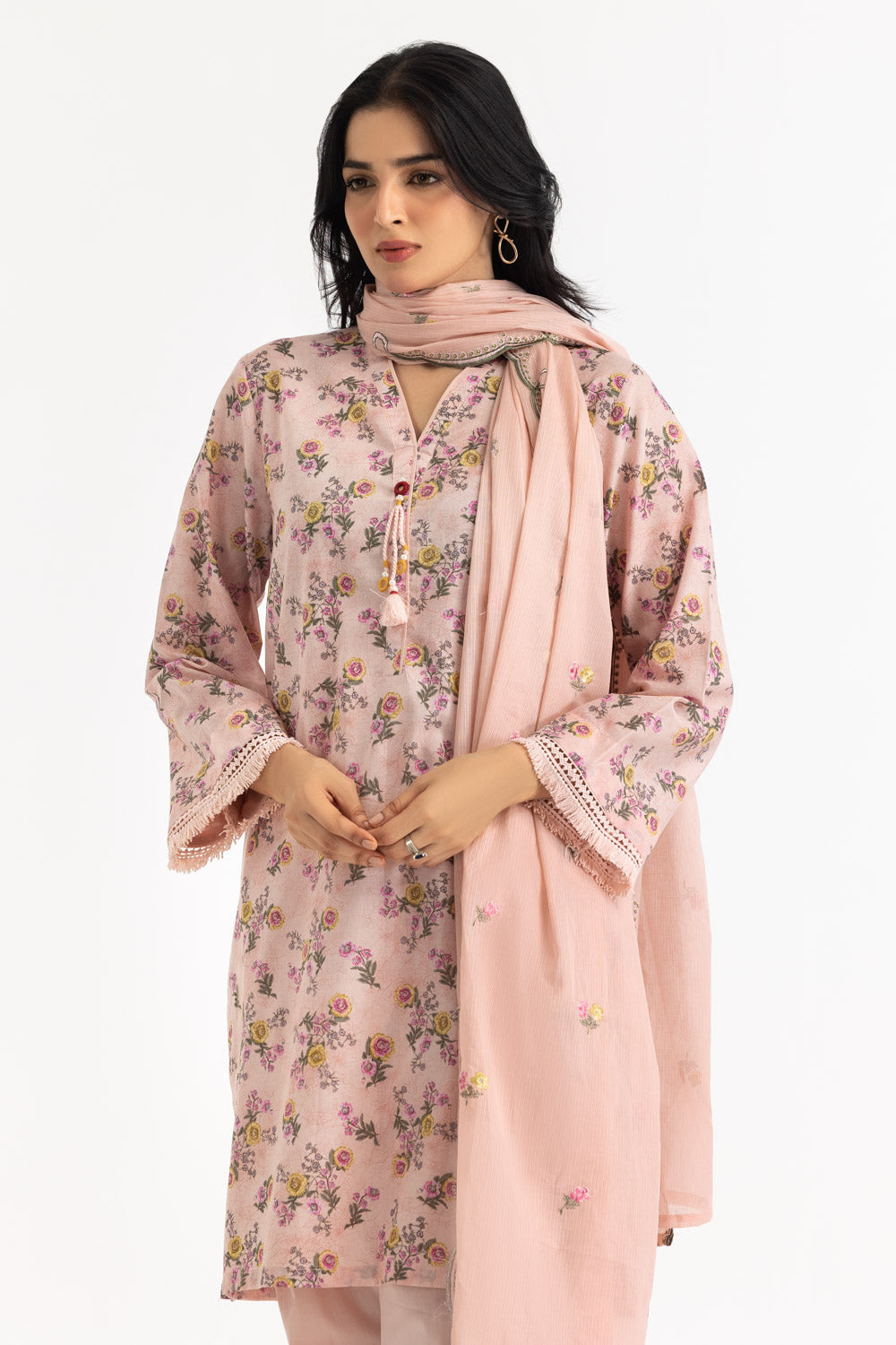 3Pc Lawn Printed Suit