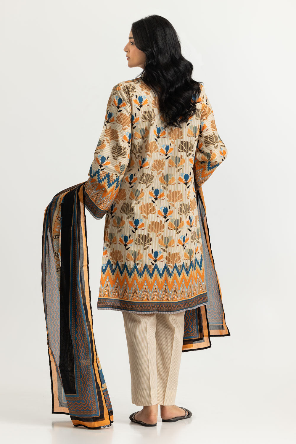 3PC Lawn Printed Suit