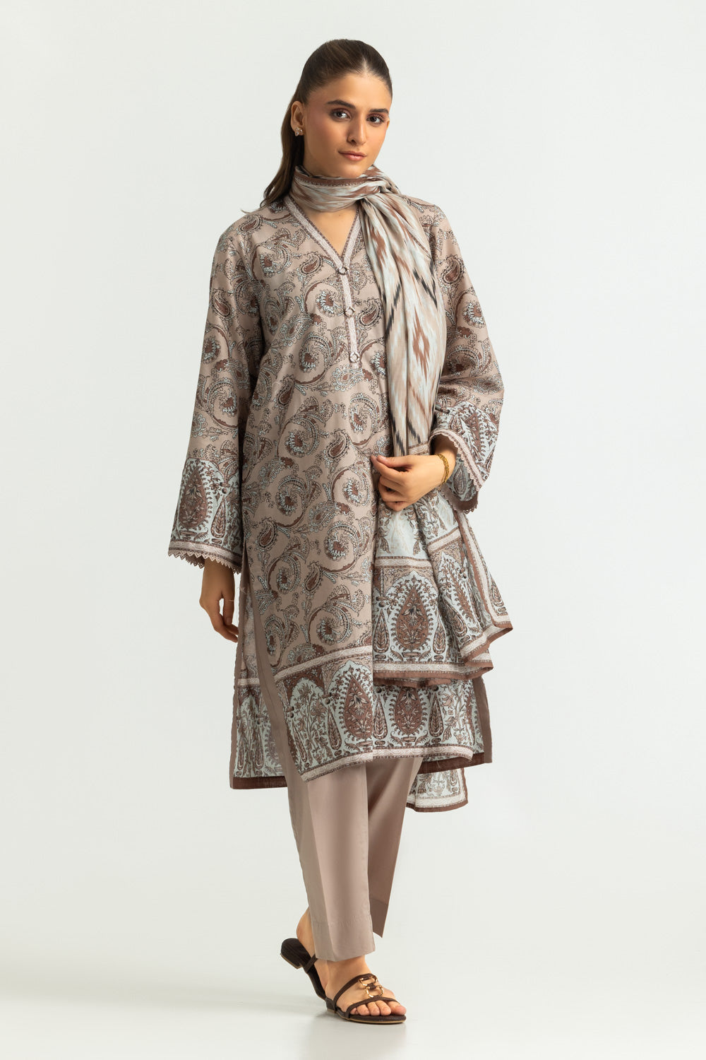 3PC Lawn Printed Suit