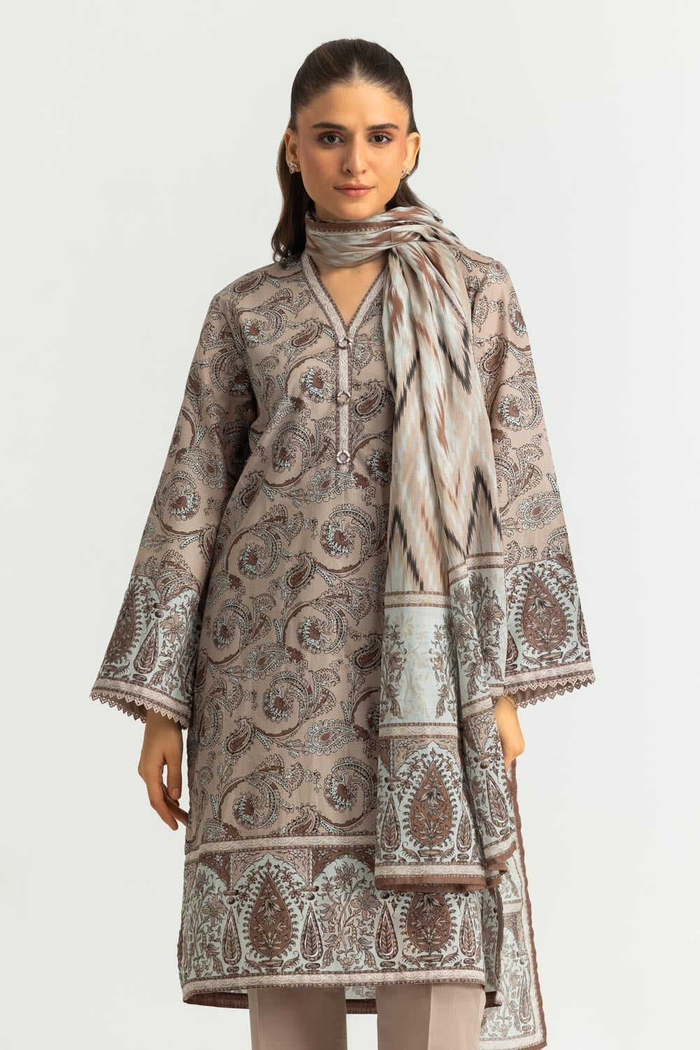 3PC Lawn Printed Suit