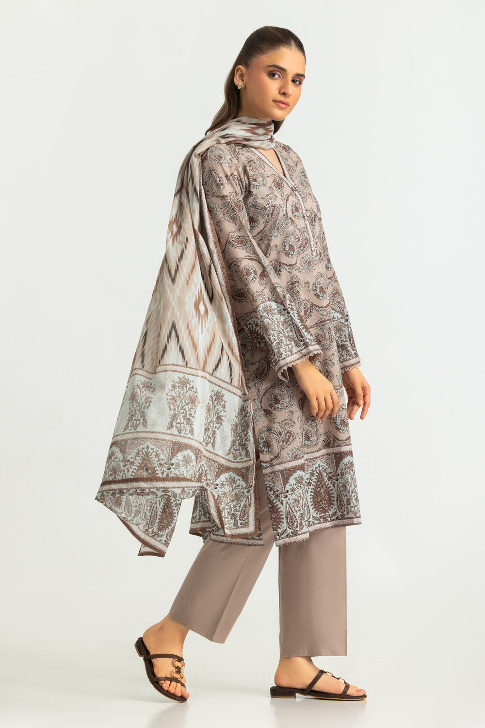 3PC Lawn Printed Suit