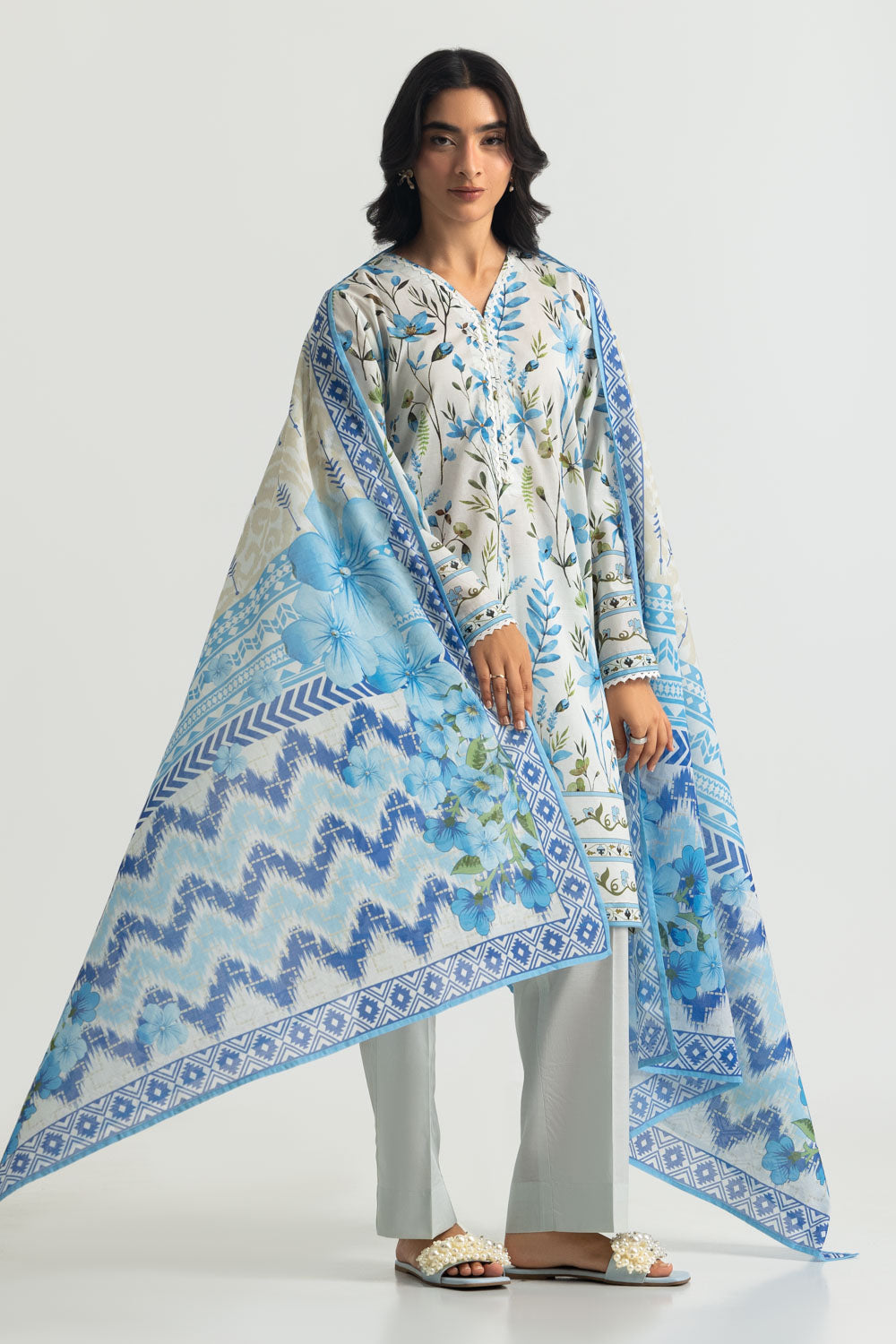 3PC Lawn Printed Suit