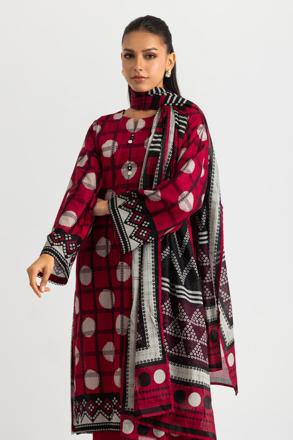 3PC Lawn Printed Suit