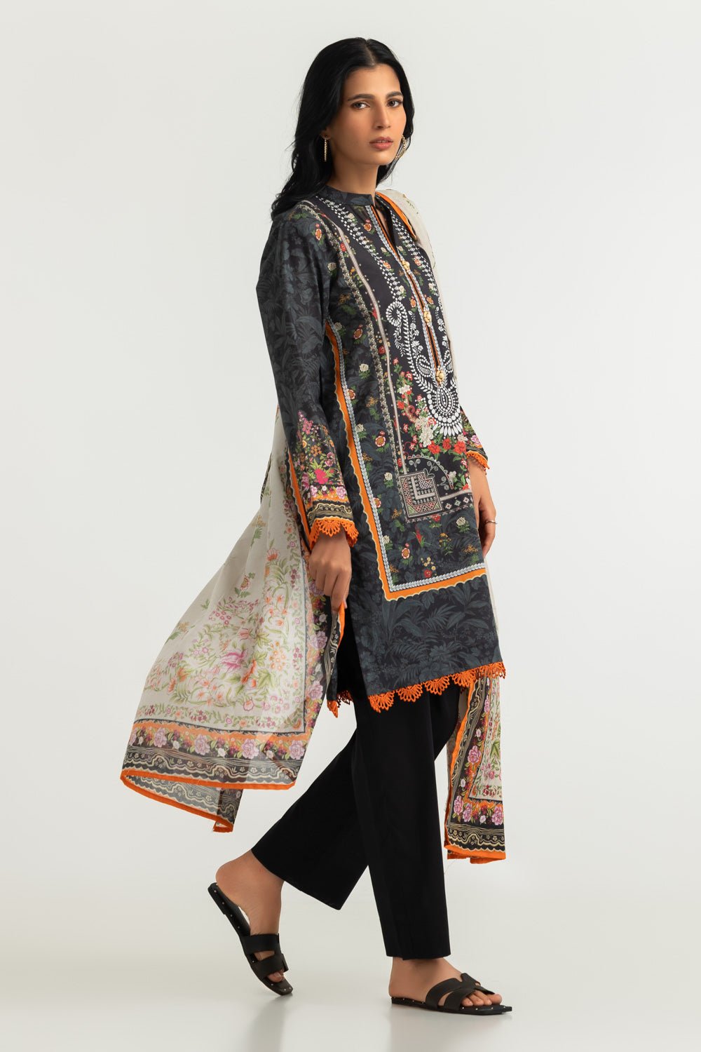3PC Lawn Printed Suit
