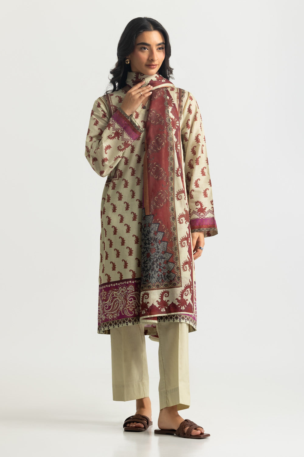 3PC Lawn Printed Suit