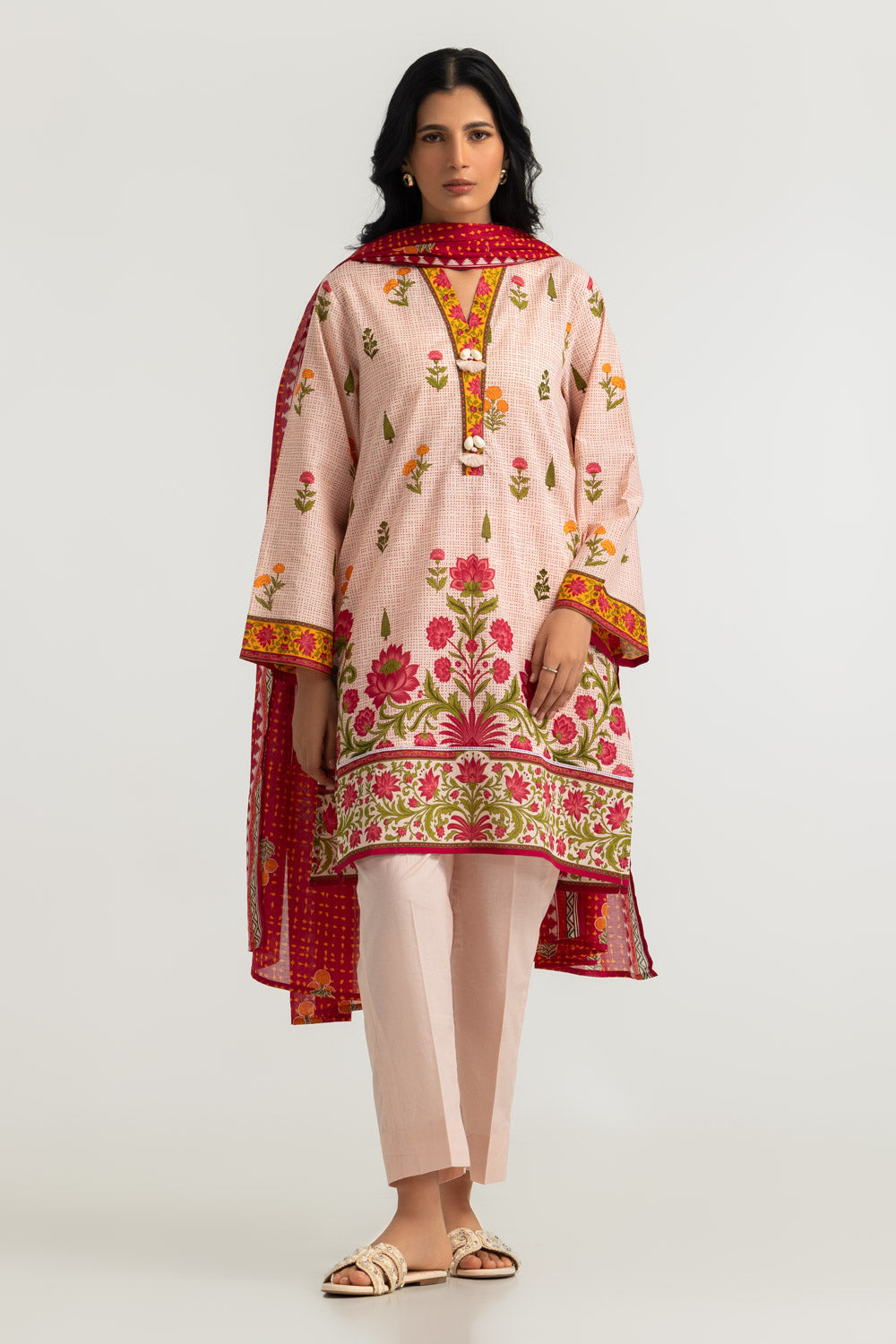 3PC Lawn Printed Suit