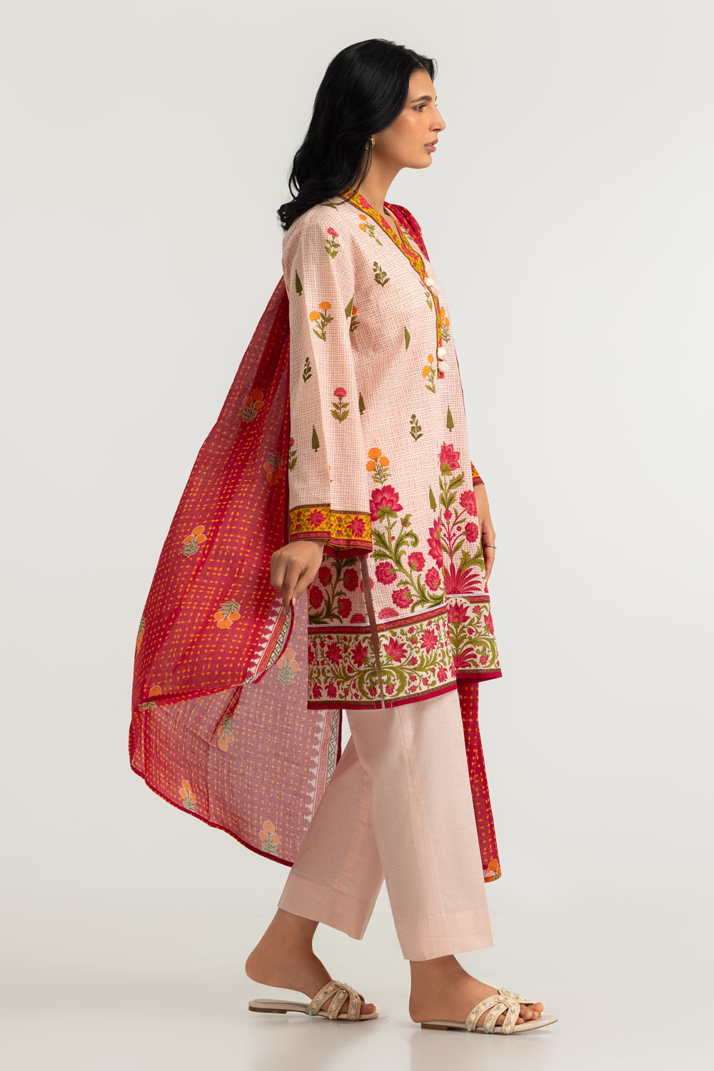 3PC Lawn Printed Suit