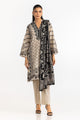 3Pc Lawn Printed Suit With Embroidered