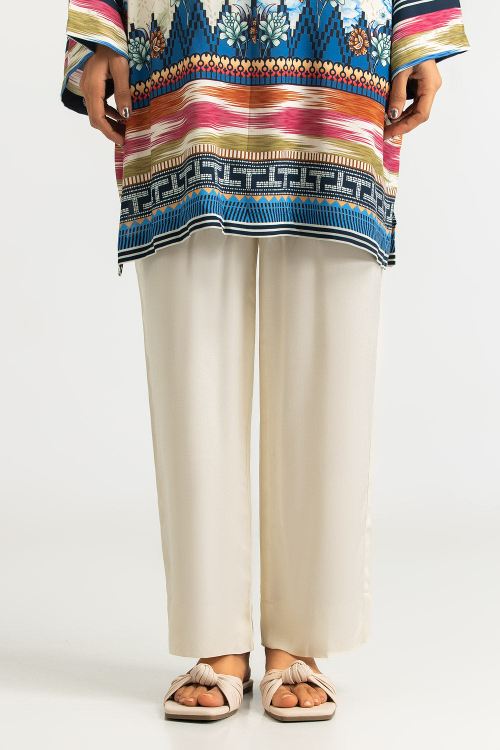 3PC Linen Printed Suit