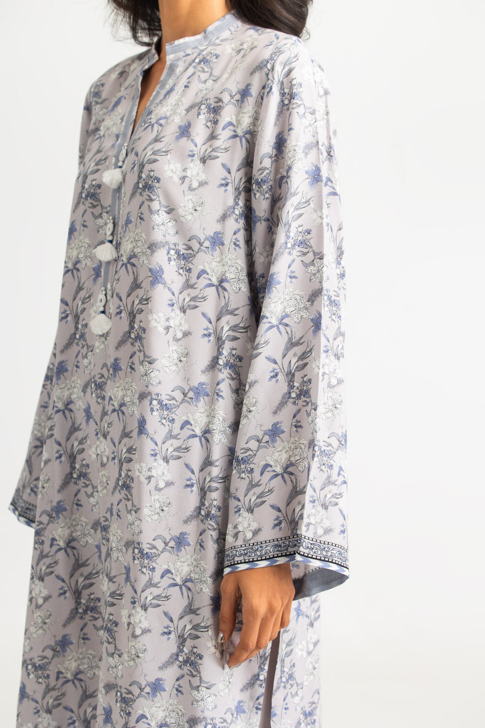 3PC Linen Printed Suit