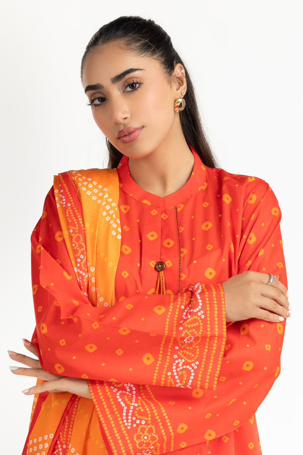 3Pc Printed Lawn Suit