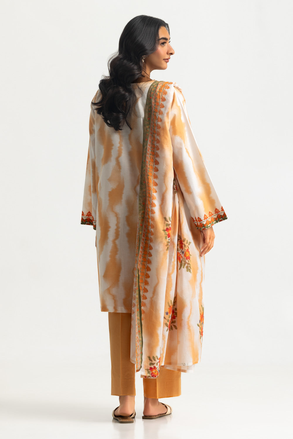 3PC Printed Lawn Suit