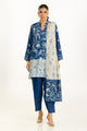 3PC Rawsilk Embroidered Suit