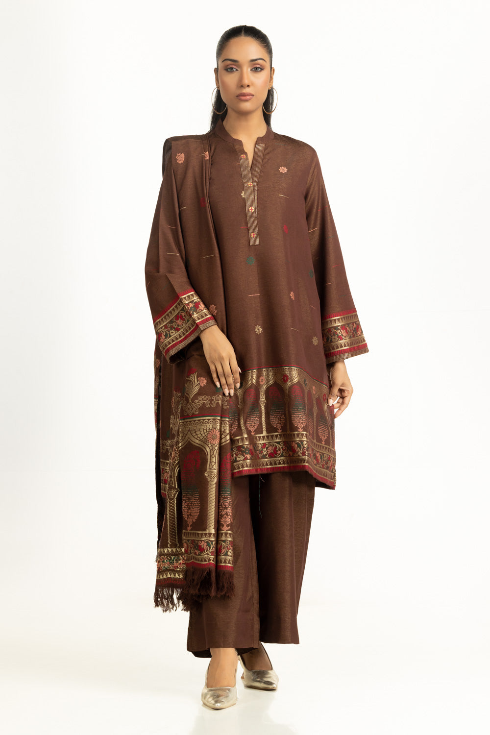 3PC Rod Jacquard suit