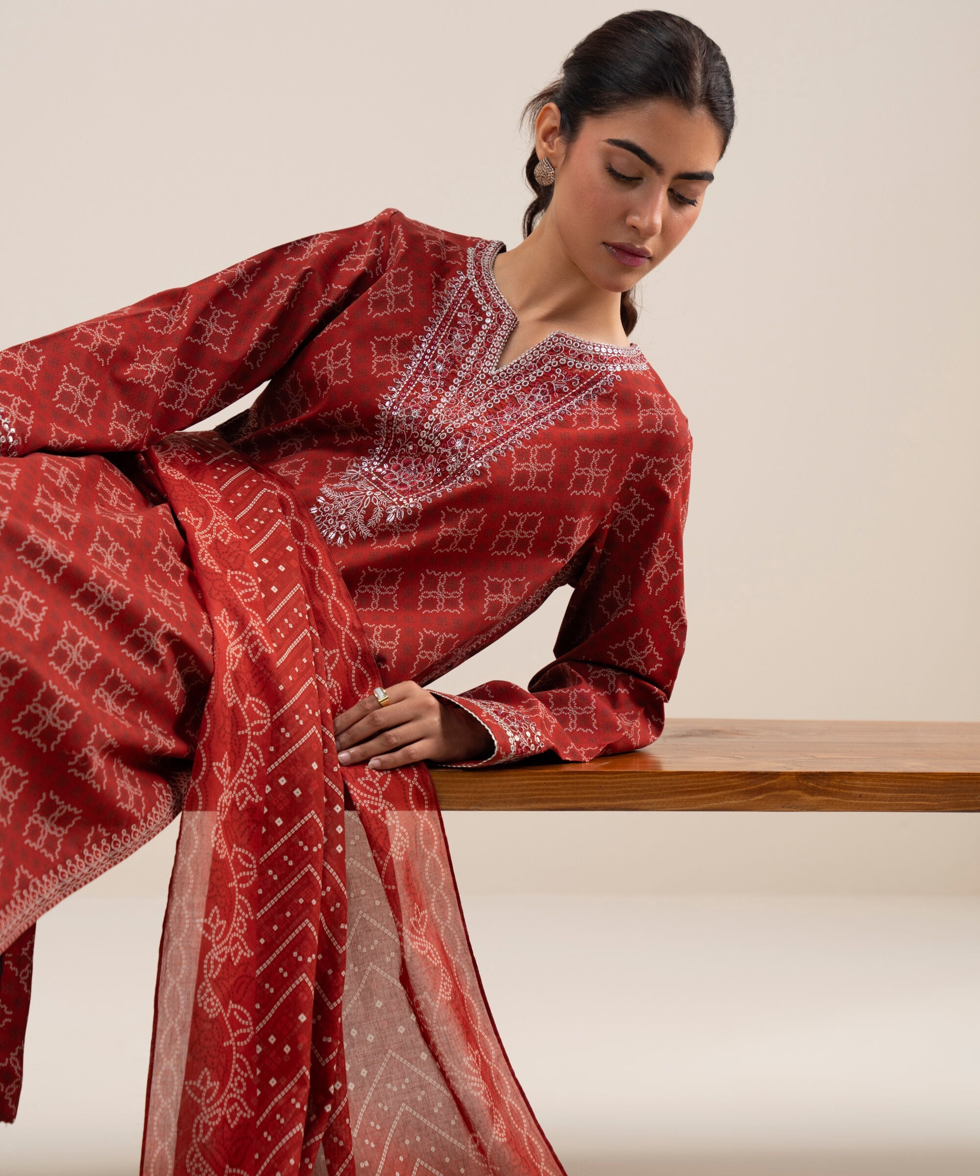 3 Piece - Embroidered Lawn Suit