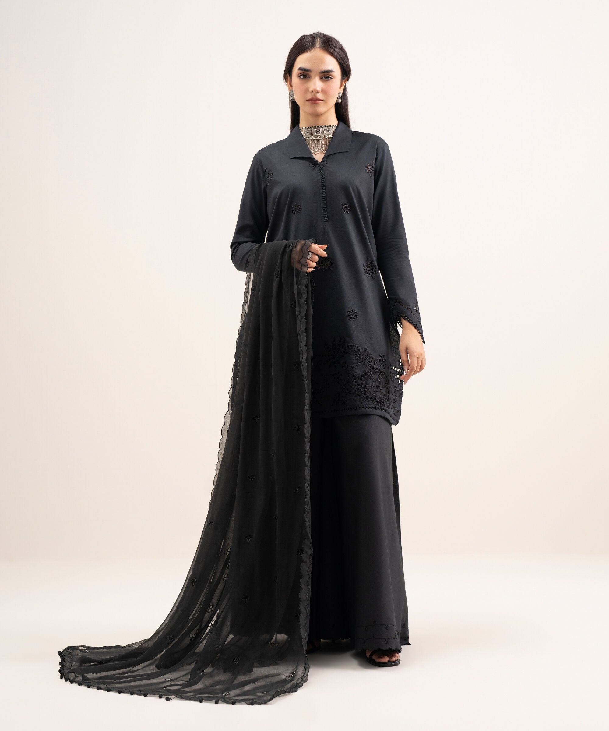 3 Piece - Embroidered Lawn Suit