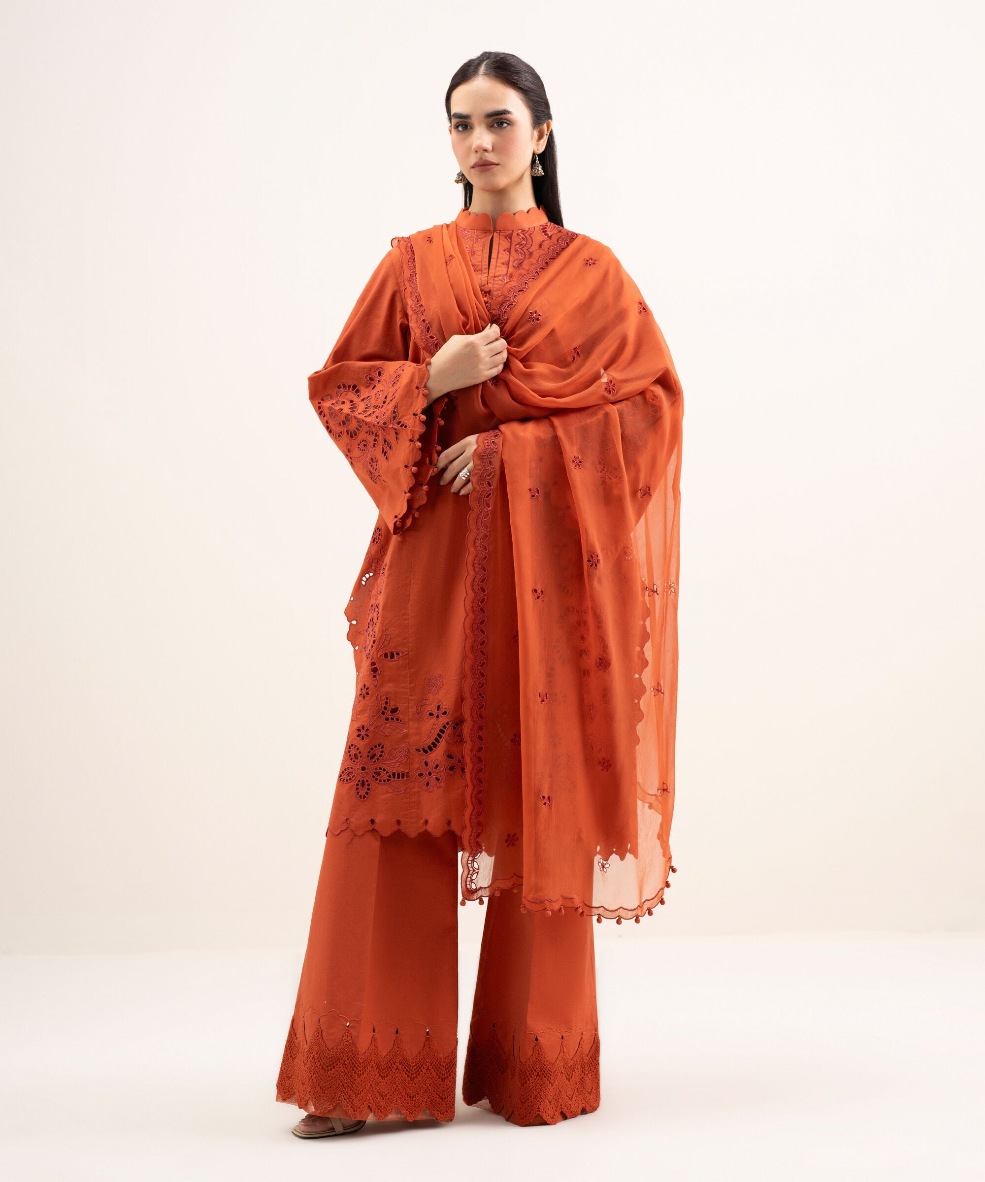 3 Piece - Embroidered Lawn Suit