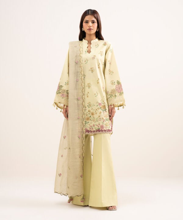 3 Piece - Embroidered Lawn Suit