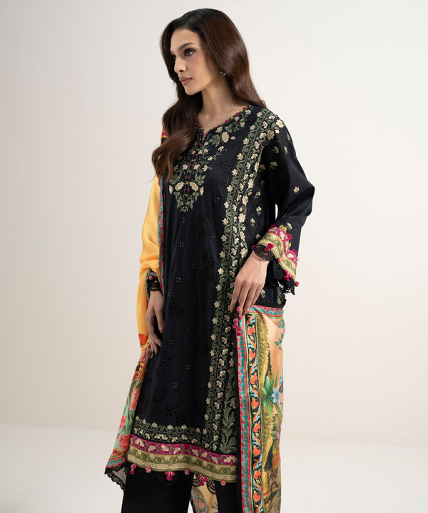 3 Piece - Embroidered Lawn Suit