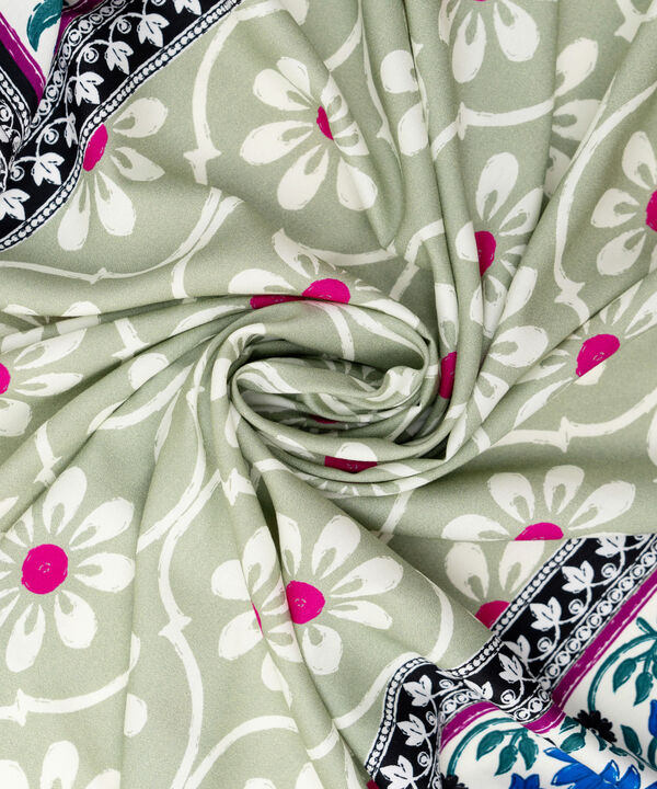 Printed Linen Dupatta