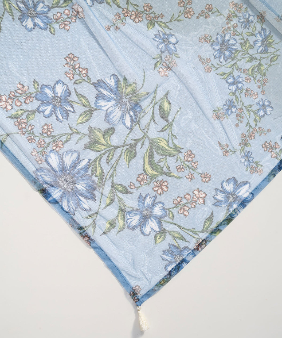 Printed Net Dupatta 3SFFMHMV613D