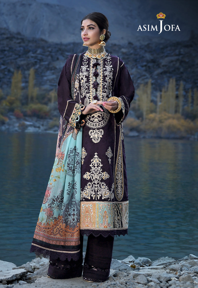 AJSL-22 EMBROIDERED 3 SELF JACQUARD PCS