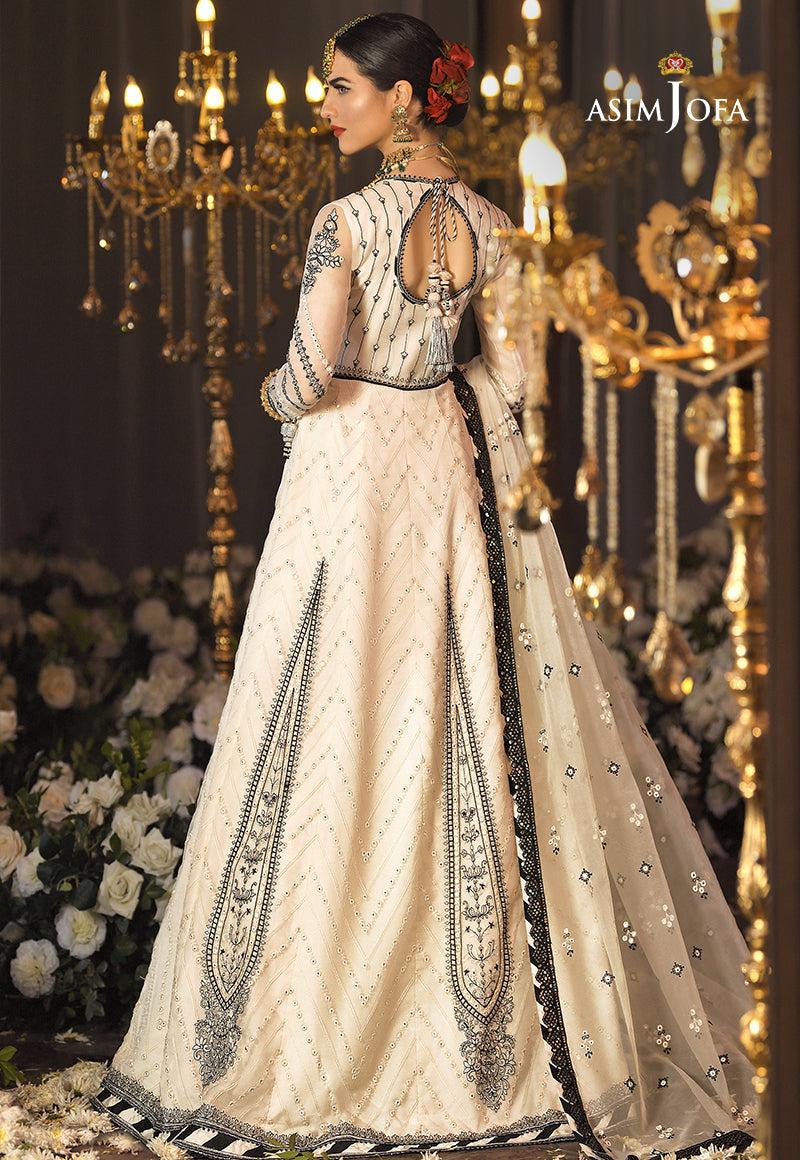 AJR-06 EMBROIDERED ORGANZA 3 PCS