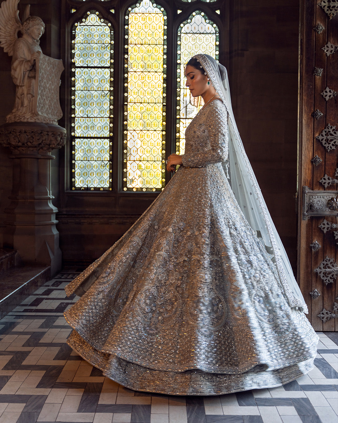Faiza Saqlain – Ayana Style (Ice Blue)
