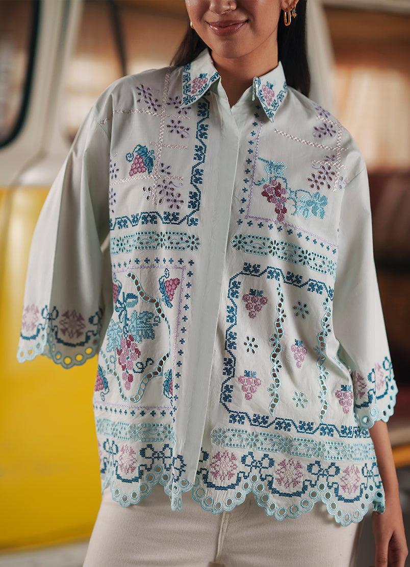 Embroidered Top