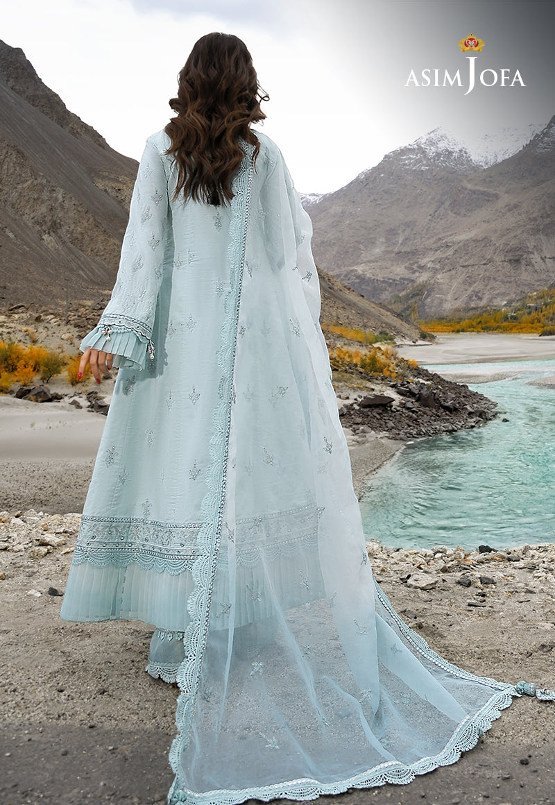 AJSL-11 EMBROIDERED LAWN 3 PCS