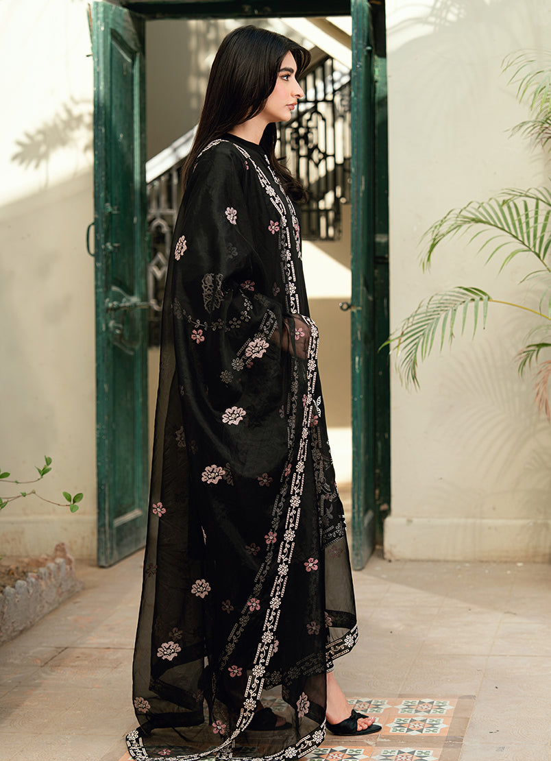 Embroidered 3 PC Suit