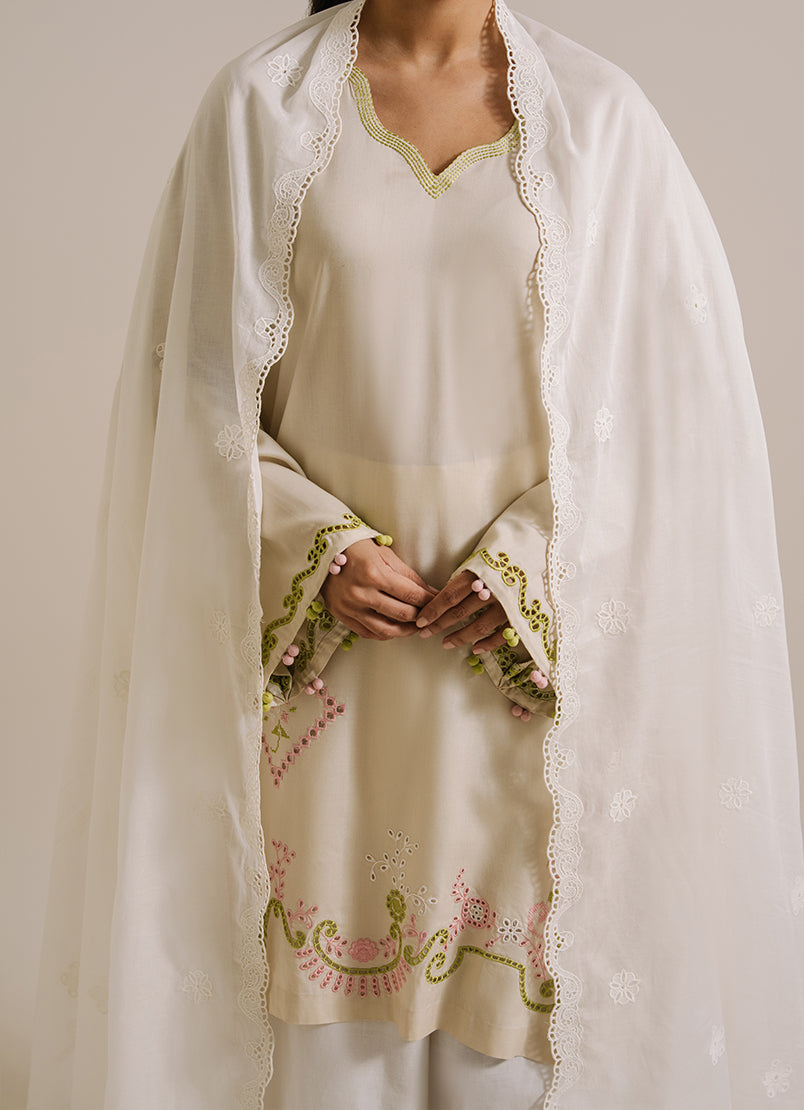 Embroidered Dupatta