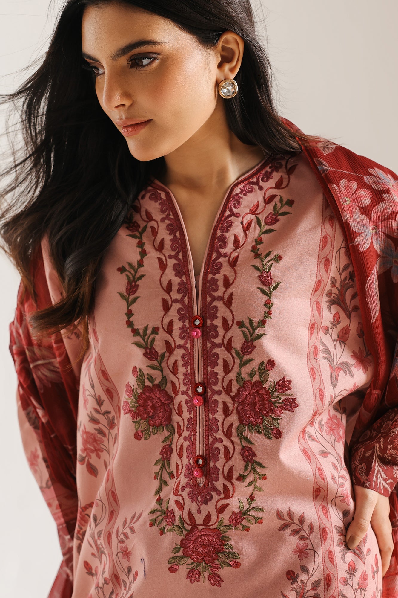 EMBROIDERED SUIT (E0838/203/314)