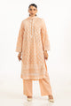 3PC Chiffon Embroidered Suit
