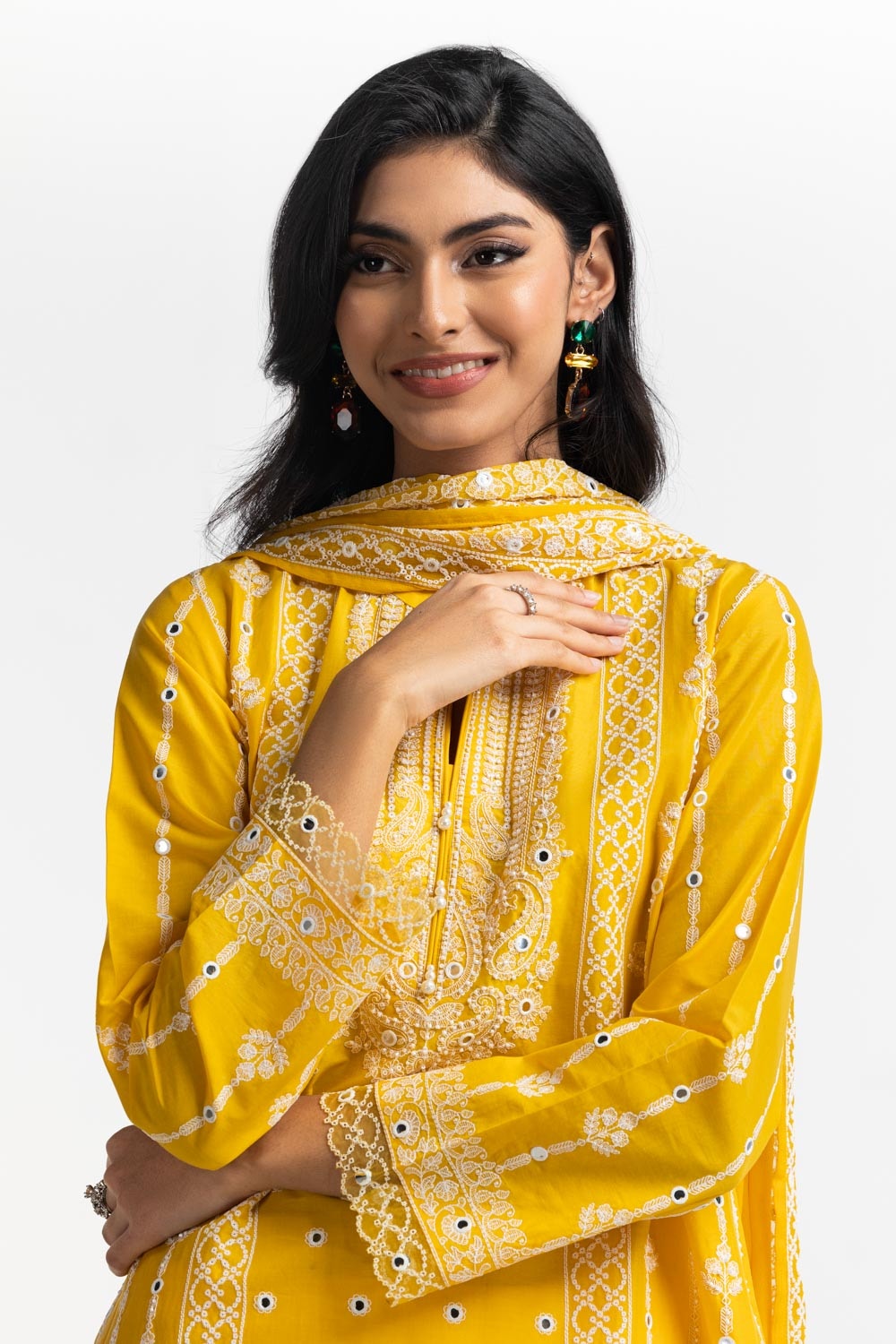 3PC Lawn Embroidered Suit