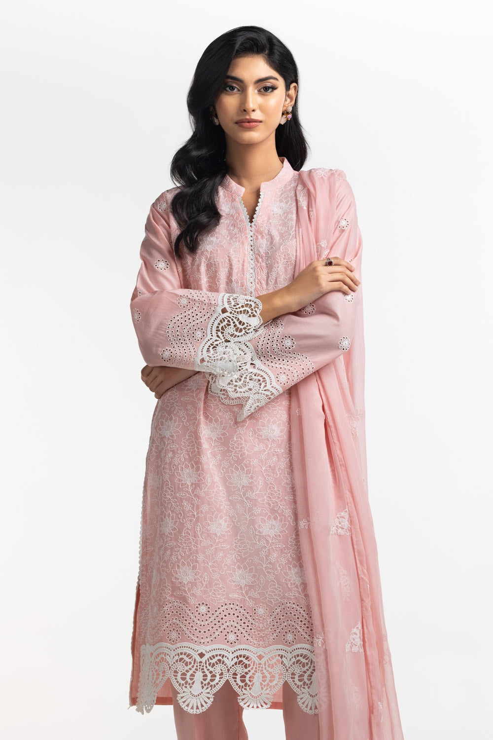 3PC Lawn Embroidered Suit
