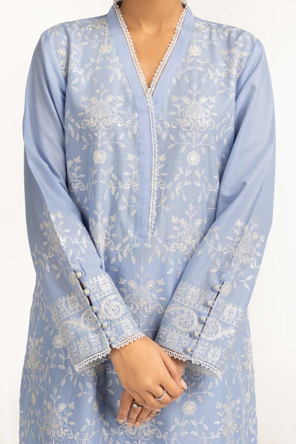 3PC Lawn Embroidered Suit