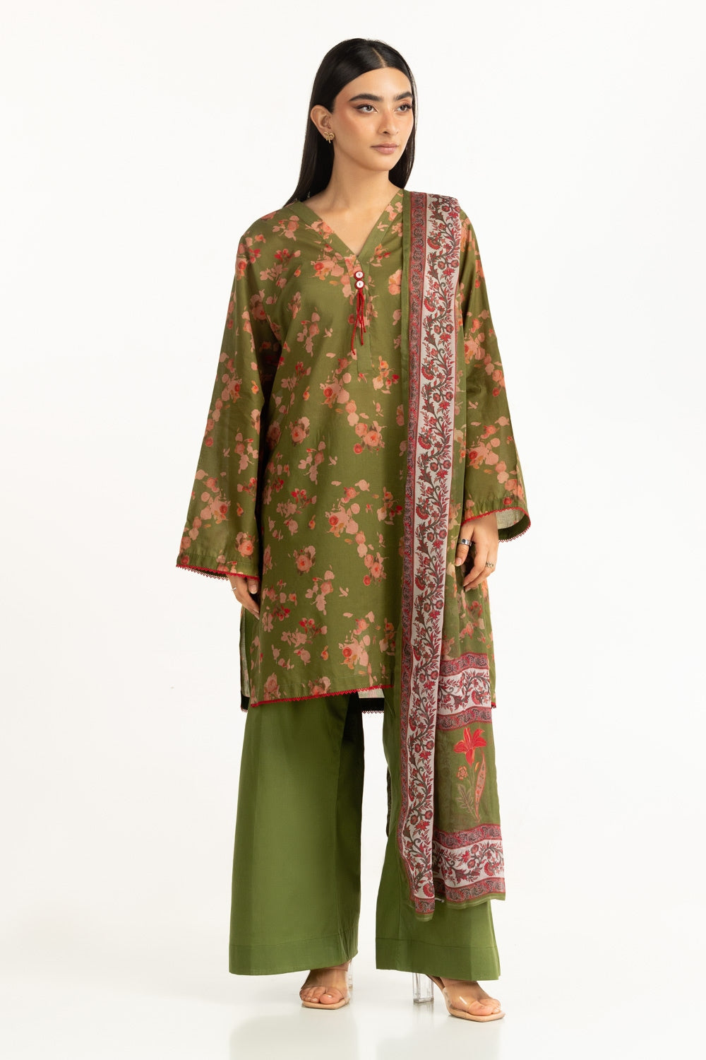 3PC Lawn Printed Suit