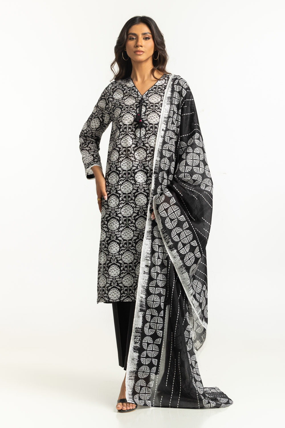 3PC Lawn Printed Suit